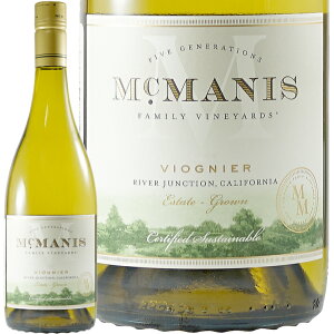2024 BIjG @[ WNV JtHjA }bN}jX t@~[ B[h Ki C h 750ml Mcmanis Family Vinyard Viognier River Junction California