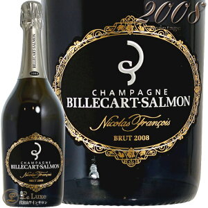 2008 �L�����F �j�R�� �t�����\�� �r���J�[�� �T������ ���K�i �V�����p�� �h�� �� 750ml Billecart Salmon Millesime Cuvee Nicolas Francois