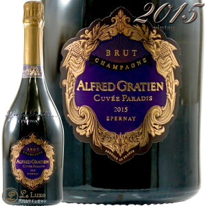 2015 �L�����F �p���f�B �u�����b�g �A���t���b�h �O���V�A�� �V�����p�� �h�� �� 750ml Alfred Gratien Cuvee Paradis Brut
