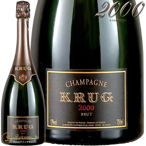 2000 Be[W NbO Vp h  750ml KRUG Vintage