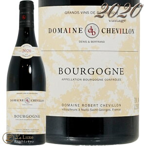 2020 �u���S�[�j�� ���[�W�� ���x�[�� �V�����B���� ���K�i �ԃ��C�� �h�� 750ml Robert Chevillon Bourgogne Rouge
