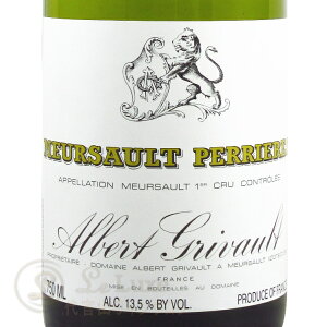 2022 �����\�[ �v���~�G �N���� �y���G�[�� �A���x�[�� �O�����H ���K�i �����C�� �h�� 750ml Albert Grivault Meursault 1er Cru Perrieres