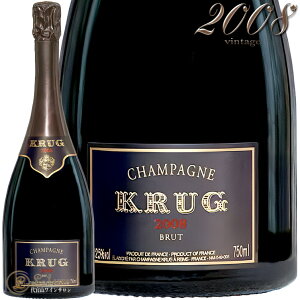 2008 Be[W NbO Vp h  750ml KRUG Vintage