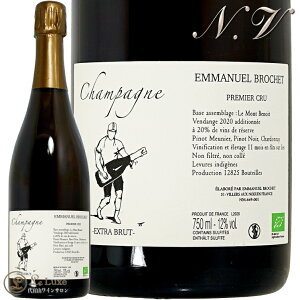 NV20 GNXg ubg   um v~G N G}jG uVF Vp h  750ml Emmanuel Brochet Extra Brut Le Mont Benoit Premier Cru