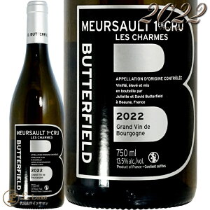 2022 \[ v~G N  V o^[tB[h Ki C 750ml Butterfield Meursault 1er Cru Les Charmes