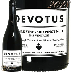 2018 �f���H�g�X �s�m �m���[�� �f���H�g�X �j���[�W�[�����h ���K�i �ԃ��C�� 750ml Devotus Pinot Noir