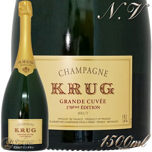 �G�f�B�V���� 170 �}�O�i�� �N�����b�O �O�����h �L�����F ���K�i �V�����p�� �� 1500ml Krug Grande Cuvee Edition 170eme Magnum 1.5l
