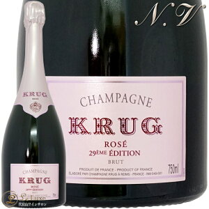 NV ���[ �G�f�B�V���� 29 �N�����b�O �V�����p�� ���K�i �A Rose 750ml Champagne Krug Rose Edition 29