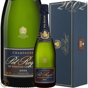 2002 LF T[ EBXg `[` | WF Ki  Vp h  750ml Mtg{bNX Pol RogerCuvee Sir Winston Churchill Gift Box