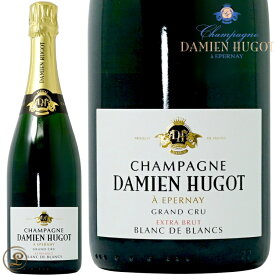 NV エクストラ ブリュット グラン クリュ ブラン ド ブラン ダミアン ウーゴ 正規品 シャンパン 辛口 白 750ml Damien Hugot Extra Brut Grand Cru Blanc de Blancs