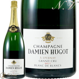 マグナム NV ブリュット ブラン ド ブラン ダミアン ウーゴ 正規品シャンパン 辛口 白 1500ml Damien Hugot Brut Blanc de Blancs Magnum