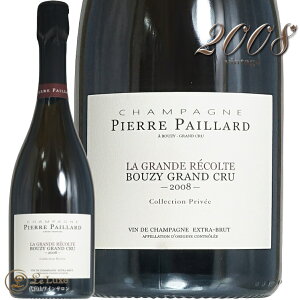 2008  Oh Rg u[W[ O N RNV vF ~W sG[ pC[ Ki Vp h  750ml Pierre Paillard La Grande Recolt Bouzy Grand Cru Collection Privee Extr