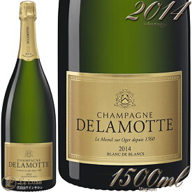 2014 マグナム ブリュット ブラン ド ブラン ミレジム ドゥラモット 正規品 シャンパン 辛口 白 1500ml Delamotte Brut Blanc de Blancs Millesime Magnum