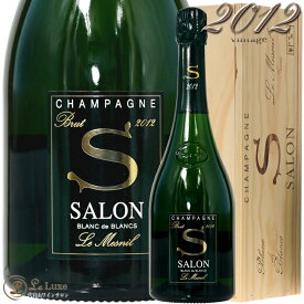 2012 サロン ブラン ド ブラン ル メニル ブリュット 木箱入り キュヴェS シャンパン 辛口 白 750ml Champagne Salon Blanc de Blancs Le Mesnil Brut BOX