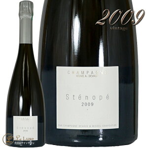 2009 �X�e�m�y �~���W�� �V�����p�[�j�� �h�D���H�[ �V�����p�� �h�� �� 750ml Champagne Devaux & M.Chapoutier Stenope Millesime