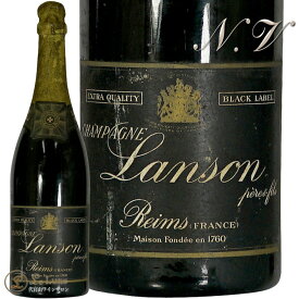 NV 古酒 ランソン ブラック ラベルシャンパン 辛口 白 750ml Lanson Black label Old
