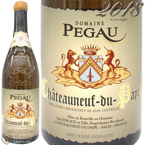 2018 Vg[kt f pv u LF A e| h[k f yS[ Ki C h t{fB 750ml Domaine du Pegau Chateauneuf du Pape Blanc Cuvee A Tempo