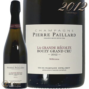 2012 ~W  Oh Rg uW[ O N GNXg ubg sG[ pC[ Ki Vp h  750ml Pierre Paillard La Grande Recolt Bouzy Grand Cru Millesime Extra Brut