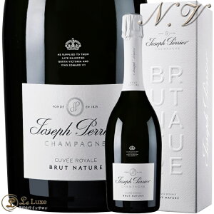 NV �L�����F �����C���� �u�����b�g �i�`���[�� �W���Z�t �y���G �M�t�g �{�b�N�X ���K�i �V�����p�� �h�� �� 750ml Joseph Perrier Cuvee Royal Brut Nature Gift Box