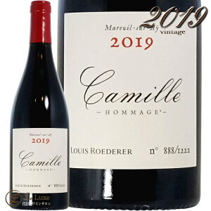 2019 Rg[ Vvm I}[W A J~[ [W C f[ ԃC h 750ml Louis Roederer Coteaux Champenois Hommage A Camille Rouge