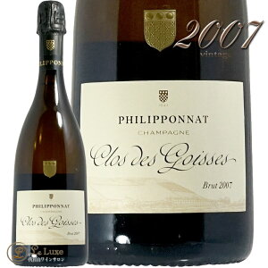 2007 N f SX tB|i Vp  h 750ml SZ Champagne Philipponat Clos des Goisses