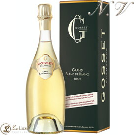 NV グラン ブラン ド ブラン ブリュット ゴッセ 正規品 シャンパン 辛口 白 750ml Champagne Gosset Grand Blanc de Blancs