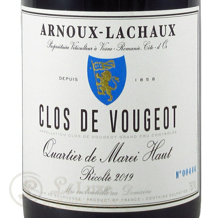 楽天市場】2019 クロ ド ヴージョ グラン クリュ アルヌー ラショー  