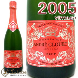 2005 ドリーム ヴィンテージ アンドレ クルエ 正規品 シャンパン 白 辛口 750ml Champagne Andre Clouet Dream Vintage