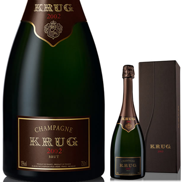 数量限定定番】 Krug - KRUG クリュッグ 2002 750ml フルボトルの通販