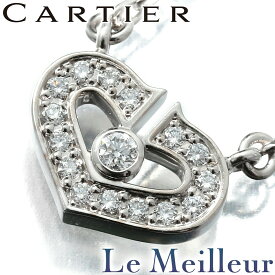 【10%OFF★楽天スーパーSALE対象】カルティエ シーハート ダイヤ ネックレス ダイヤモンド 750 Cartier