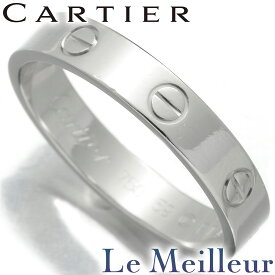 【最大5,000円OFFクーポン対象】カルティエ ミニラブ リング 指輪 750 18号 Cartier