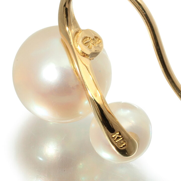 楽天市場】スタージュエリー パールピアス アコヤ真珠 K18 STAR 