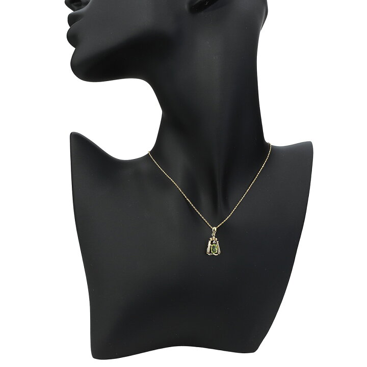 楽天市場】ジュエリーマキ ペンダントネックレス ペリドット K18 MAKI  