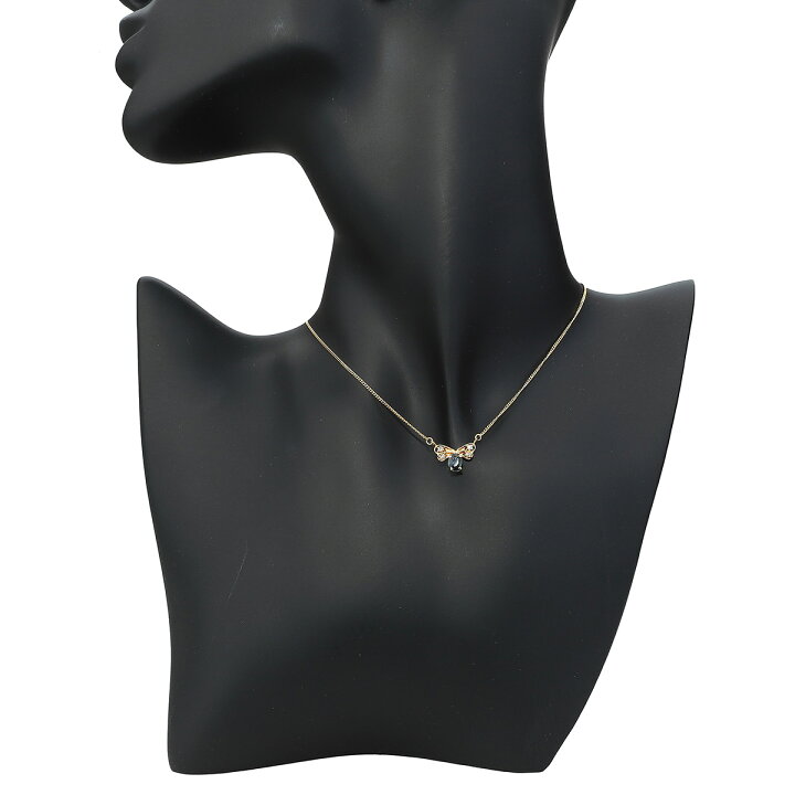 楽天市場】ジュエリーマキ バタフライモチーフネックレス サファイア  