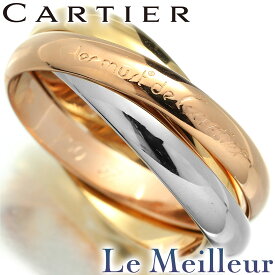 【最大5,000円OFFクーポン対象】カルティエ トリニティ リング 指輪 750 14号 Cartier