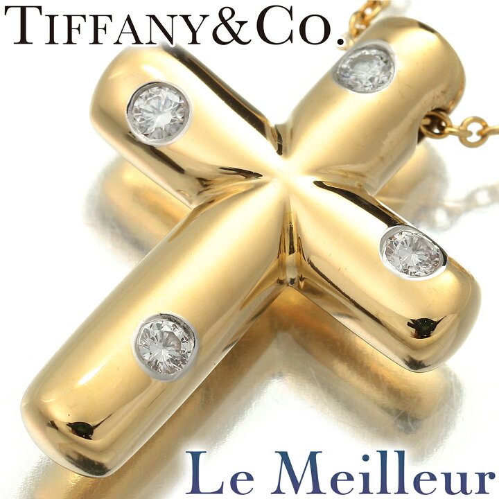 楽天市場】ティファニー TIFFANY&Co. ドッツクロス ネックレス 4P 