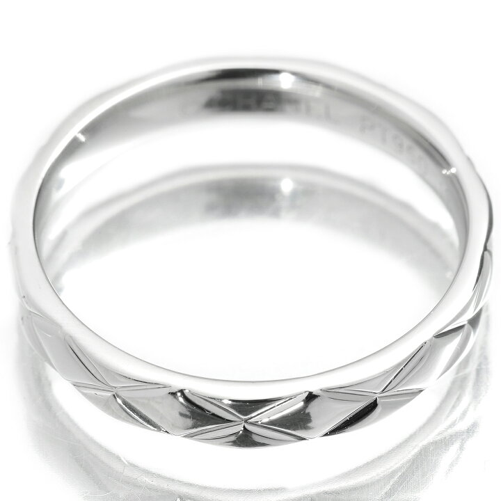 楽天市場】シャネル マトラッセ リング 指輪 Pt950 17号 CHANEL 【最大  