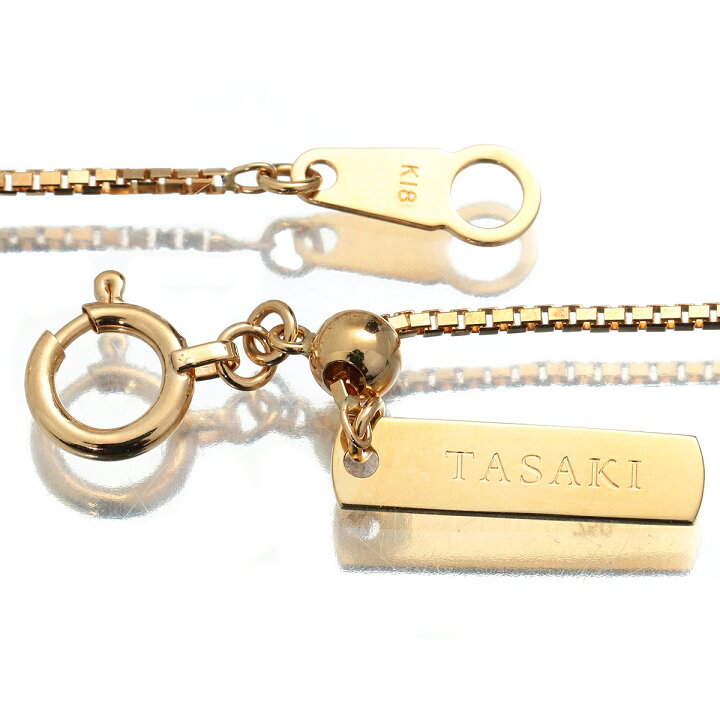 楽天市場】タサキ パールステーションネックレス 真珠 8.6〜13.7mm 