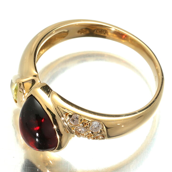 楽天市場】ジュエリーマキ リング 指輪 ガーネット 1.95ct 