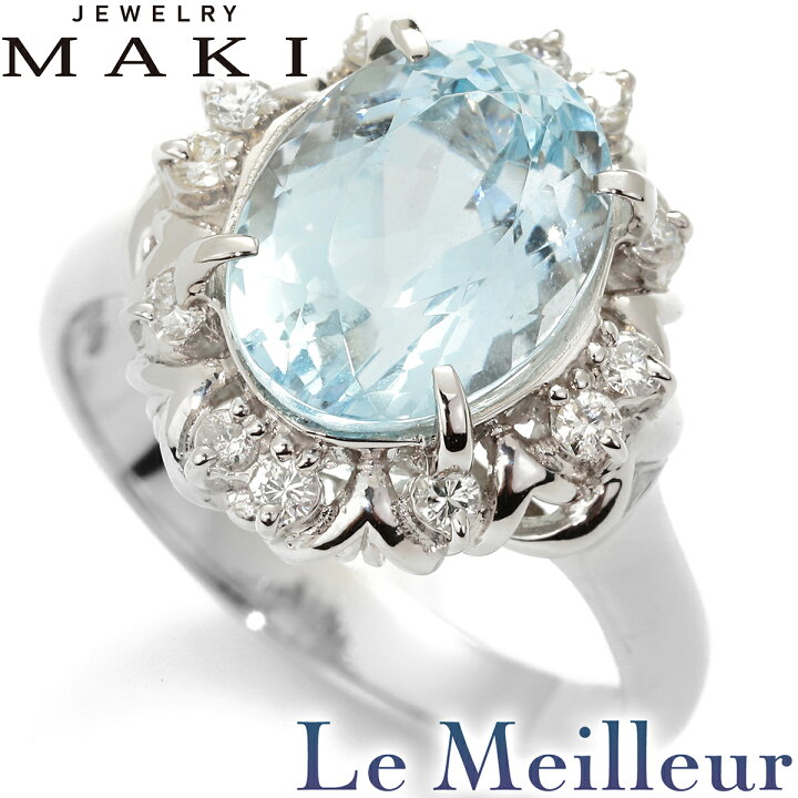 楽天市場】Jewelry MAKI ジュエリーマキ アクアマリン 3.3ct 