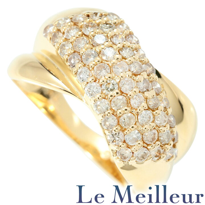 楽天市場】リング 指輪 ダイヤモンド 1.00ct K18 13号 : Le meilleur 