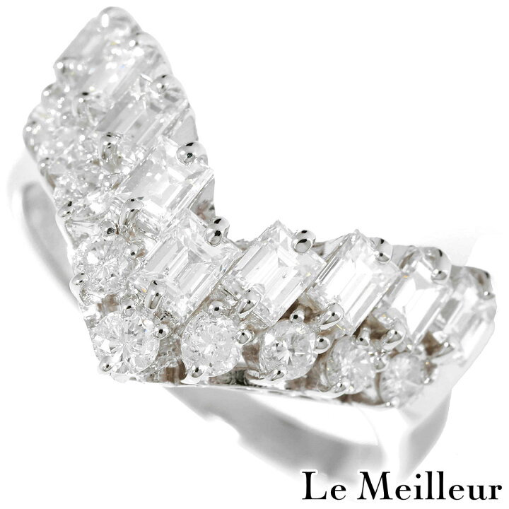 楽天市場】リング 指輪 ダイヤモンド 1.5ct プラチナ Pt900 13号 : Le 
