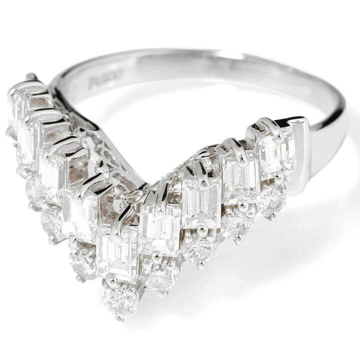 楽天市場】リング 指輪 ダイヤモンド 1.5ct プラチナ Pt900 13号 : Le 