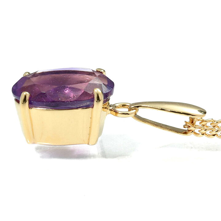 楽天市場】Jewelry MAKI ジュエリーマキ アメシスト イエローゴールド 