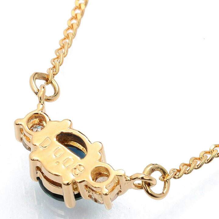 楽天市場】ジュエリーマキ ネックレス サファイア 0.31ct ダイヤモンド 