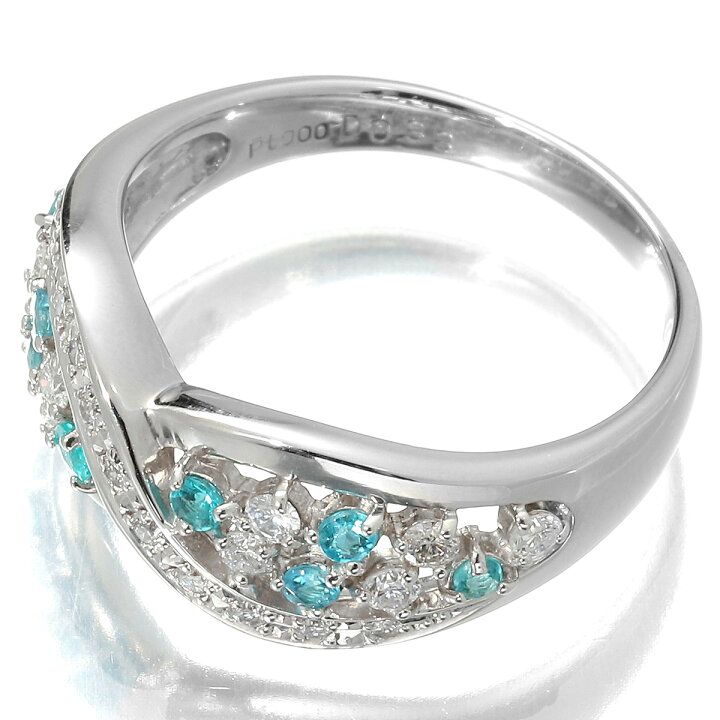 楽天市場】リング 指輪 パライバトルマリン ダイヤモンド 0.33ct 