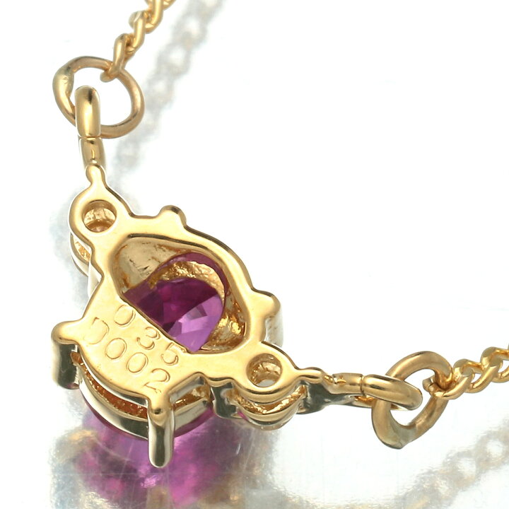 楽天市場】ジュエリーマキ デザインネックレス ルビー 0.35ct 