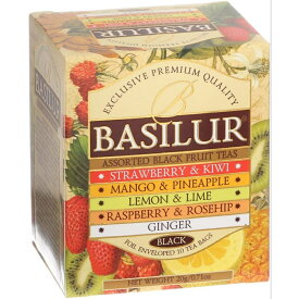 BASILUR TEA バシラーティー マジックフルーツアソート（ティーバック10袋入り） スリランカ 紅茶