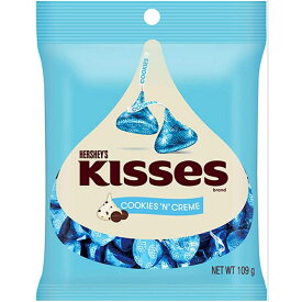 【2袋セット】 HERSHEY'S ハーシー キス クッキー＆クリーム ペグパック 109g 2袋セット メール便 チョコレート まとめ買い