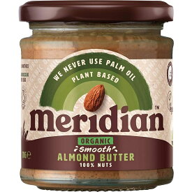 アリサン meridian メリディアン アーモンドバター（無塩）オーガニック 170g 賞味期限2024年8月